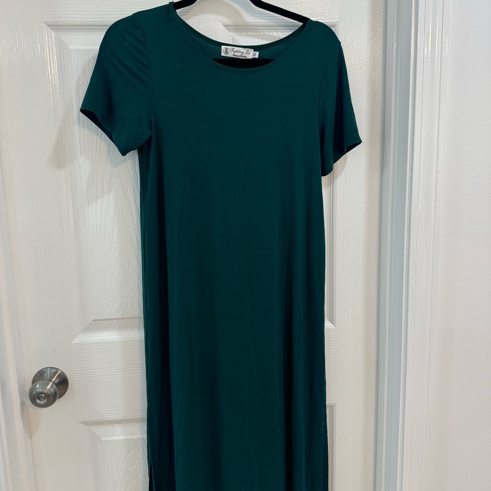 LuLaRoe Deep Teal Midi Dress